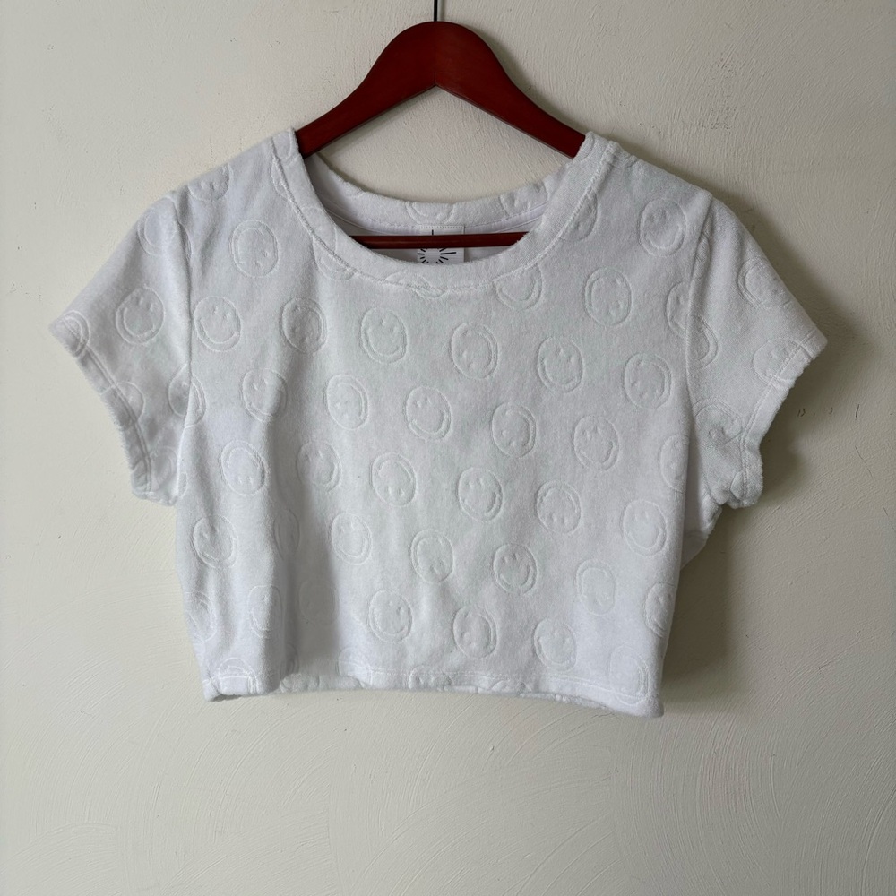 Aerie Offline Burst a Move Smiley Tee